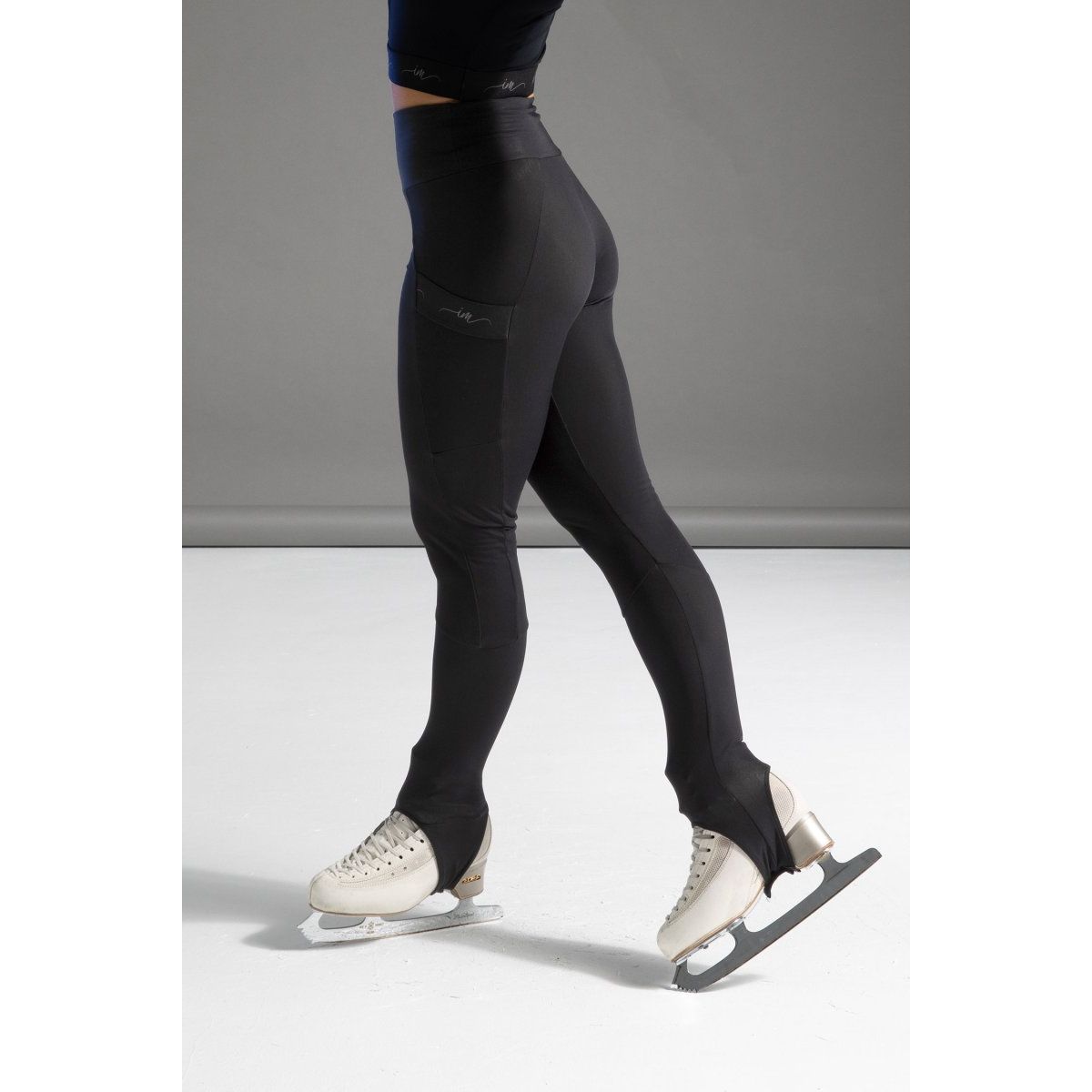 Aggie Velcro pants - Svarta