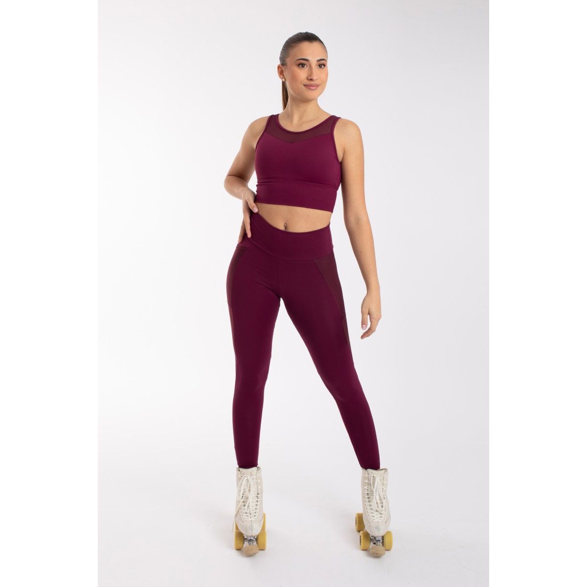 Dixie Sport Topp - Granate