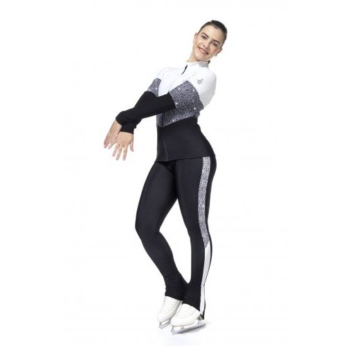 Jacka Thermal Leopard - Grå