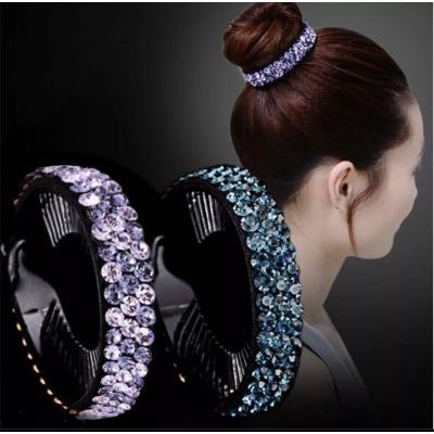 Knuthalter mit Kristallen