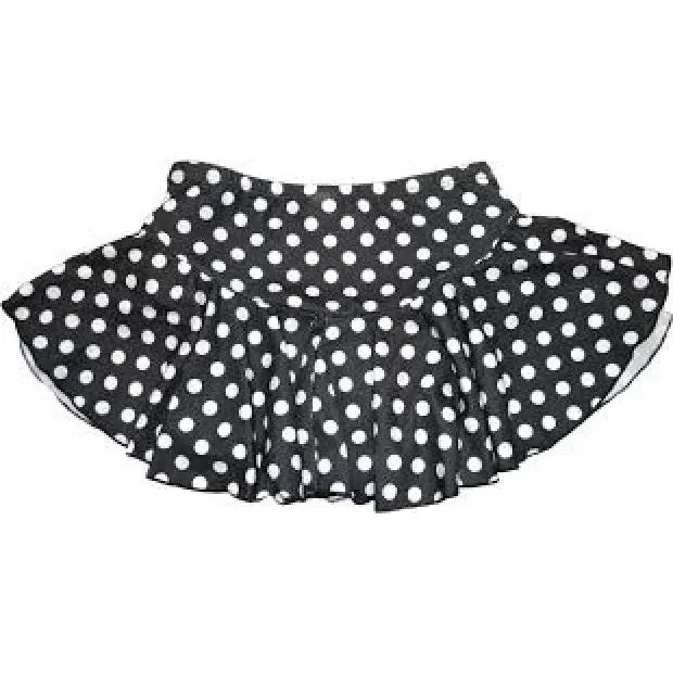 K02 Svartprickig kjol - Tinas Figure Skating Shop