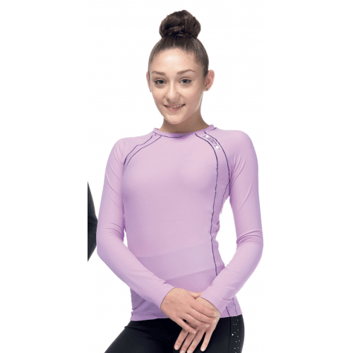 Långärmad Topp Lilac