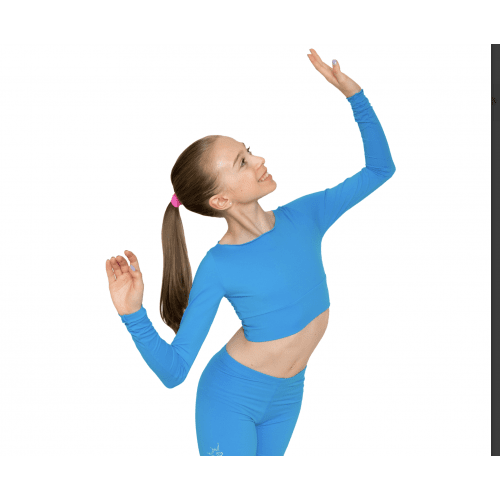 Crop Topp Blue China