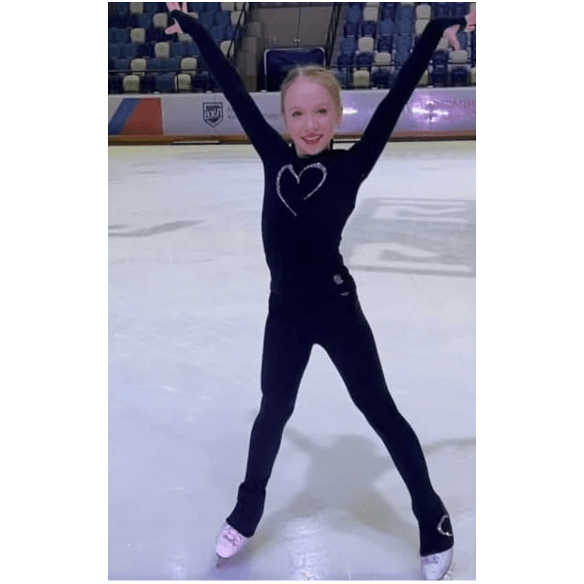 Performance Långärmad top i thermal Colorado med Big Thuono Crystal Heart