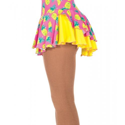 505 Double Back Kjol - Ananas Citron - Tinas Figure Skating Shop