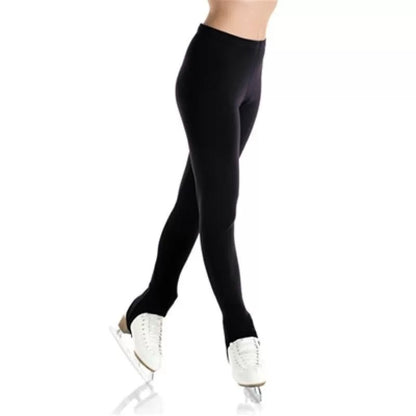 5056 Fleecefodrade tights med kardborreknäppning - Tinas Figure Skating Shop
