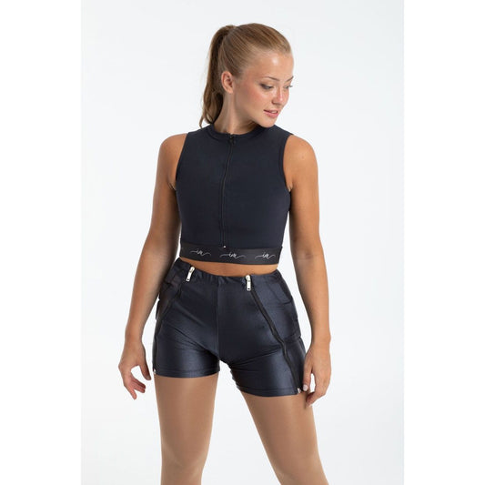 Alane Zip Crash Shorts