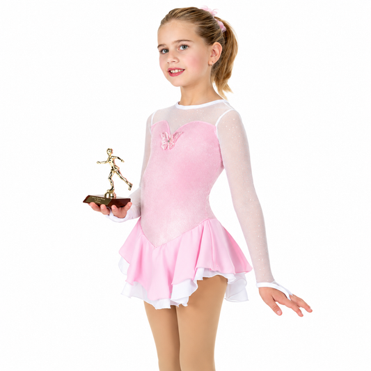 636 Flutter & Fly Dress - Rosa