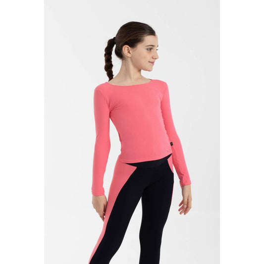 Bony långärmad topp - Korall