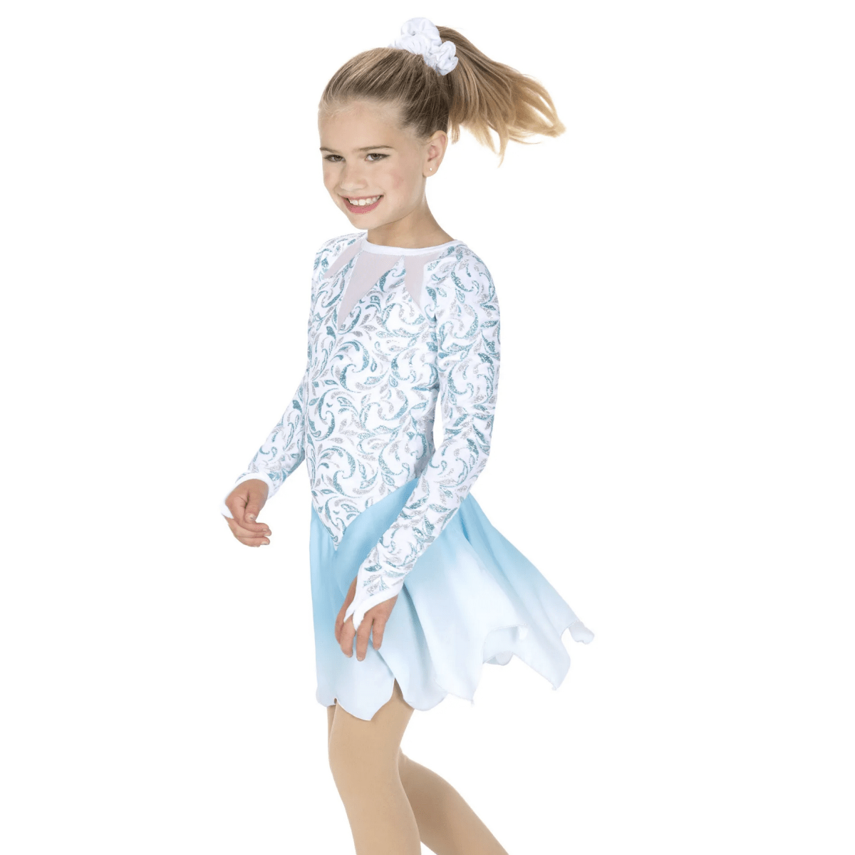 723 Melting Snow Dress - Tinas Figure Skating Shop
