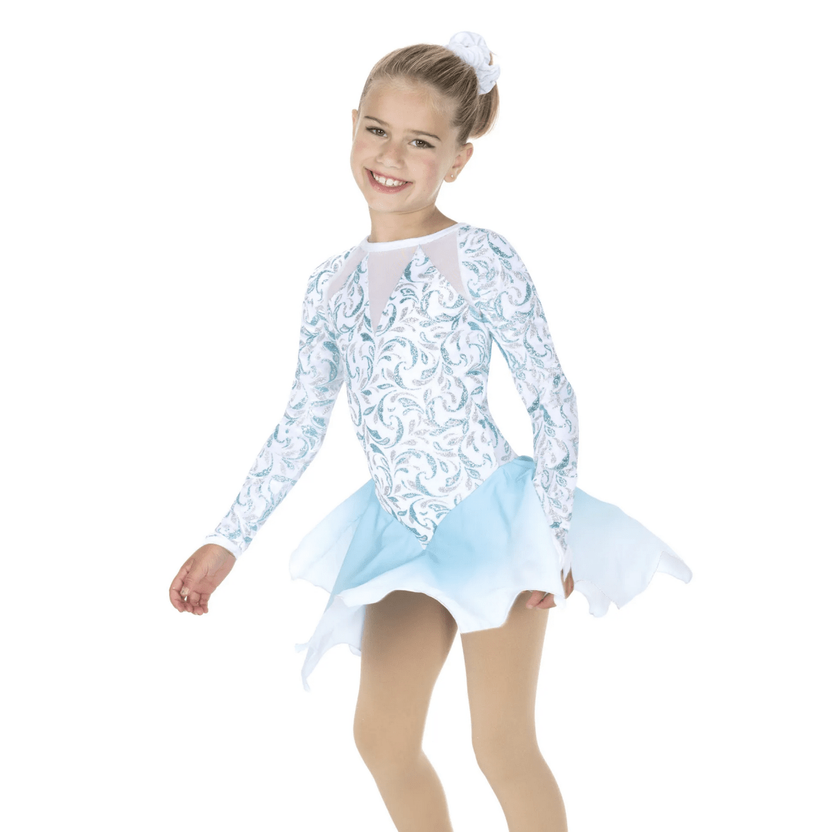 723 Melting Snow Dress - Tinas Figure Skating Shop