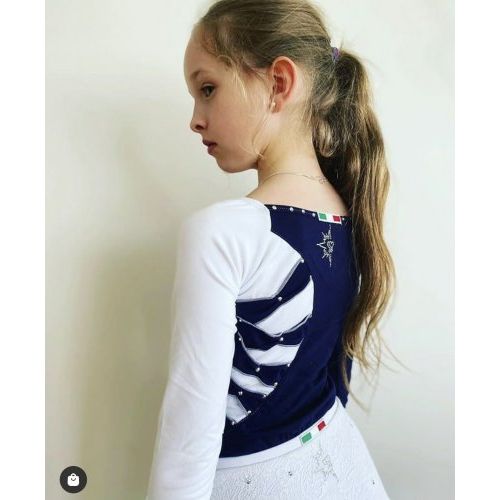 Karisma Rosett Topp Navy