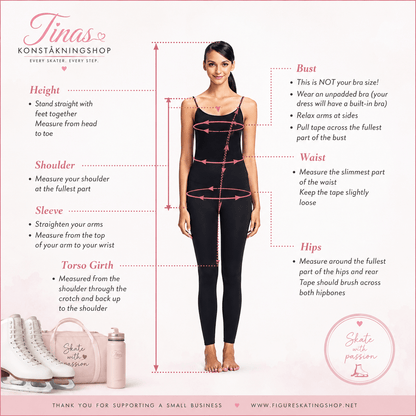 Bijelo Dress - Tinas Figure Skating Shop