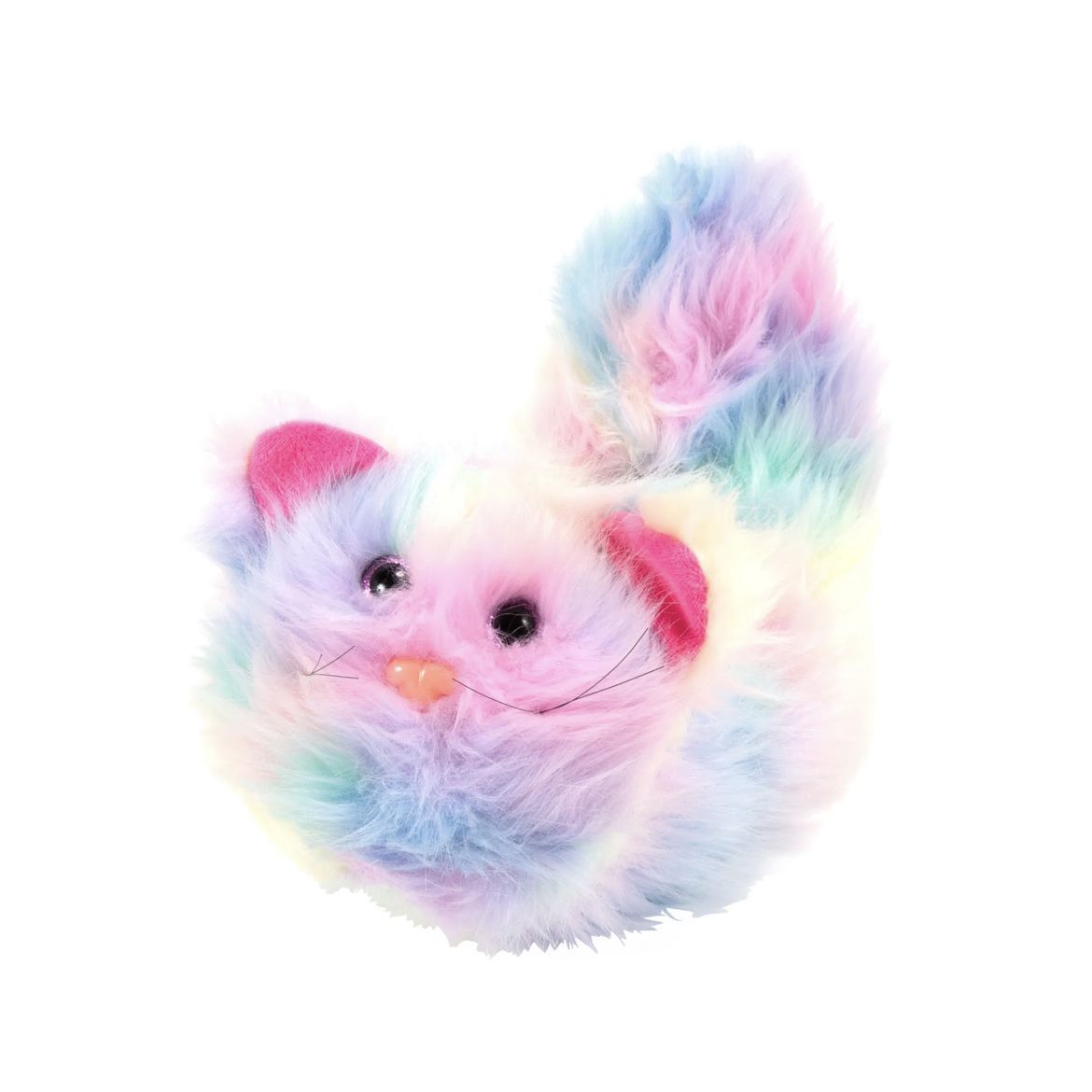 1392 Pastel Fluffy Kitty Critter Tail Covers - Multi