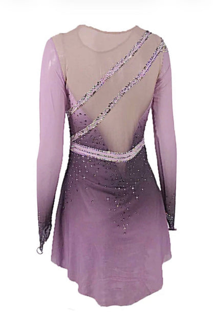 Delight Dress - Rosa - Tinas Figure Skating Shop