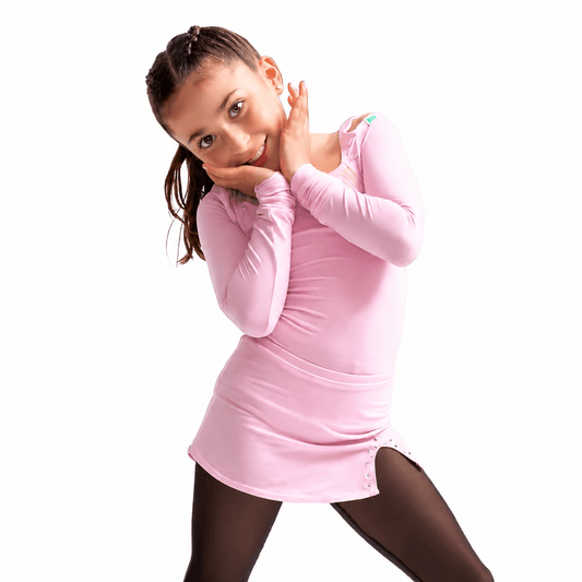 Karisma kjol Easy Pink - Tinas Figure Skating Shop