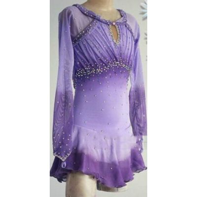Lilac Lilly Dress - Tinas Figure Skating Shop