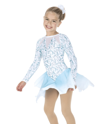Melting Snow Dress - Tinas Figure Skating Shop