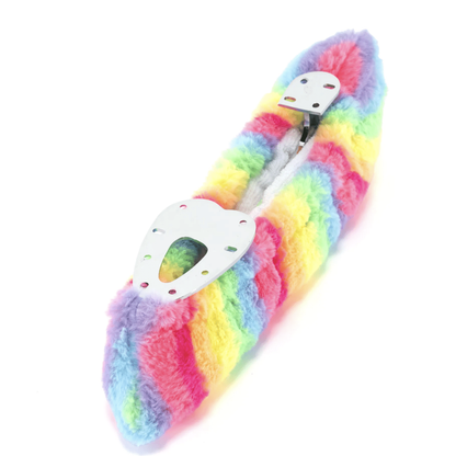 Mjuka pälsiga skenskydd - Tinas Figure Skating Shop