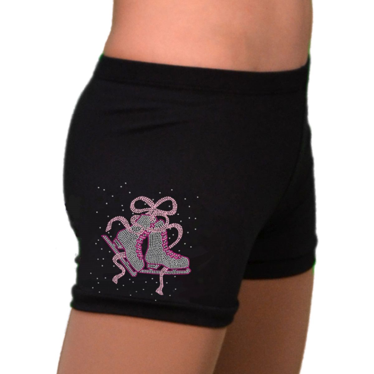 Skate Shorts Fuchsia Ribbon