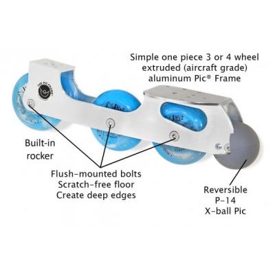 NYHET J - 93 Jazz Pic® Frame Skate Sets - Tinas Figure Skating Shop