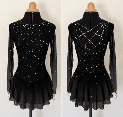Onyx Dress - Tinas Figure Skating Shop