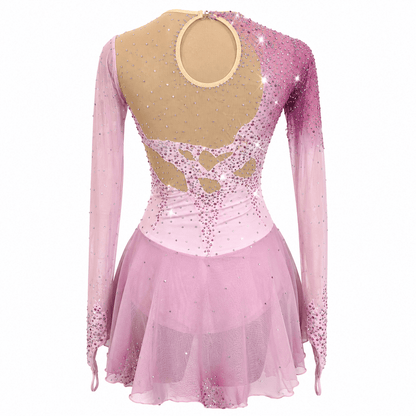 Pink Diamond Dress - Tinas Figure Skating Shop