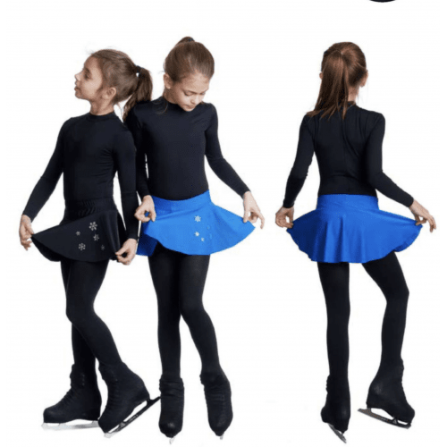 S1R Jiv Snow flake Kjol - Svart