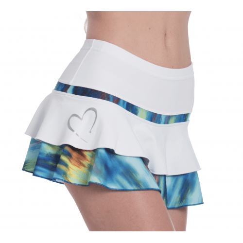 Hvid termisk nederdel Wild Blue