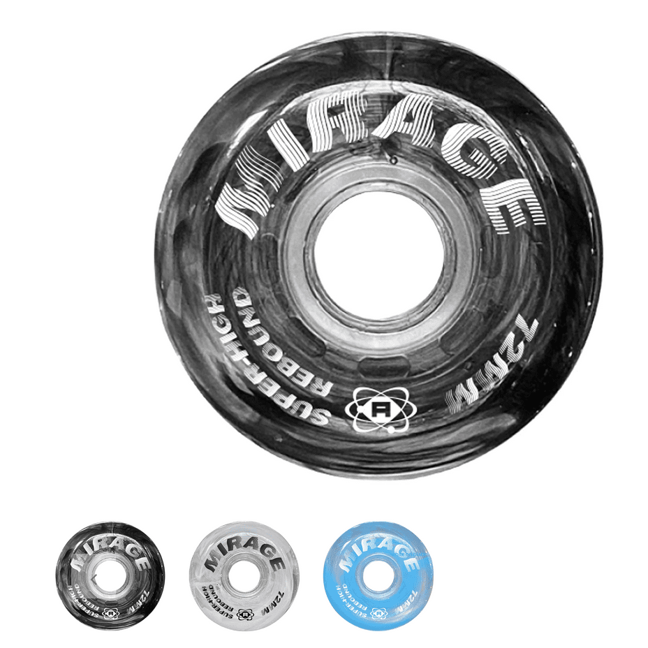 6er-Pack Räder für Atom Mirage Super Hohe Rückfederung