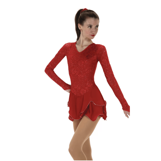Lace Lives On Dress- Ruby Red