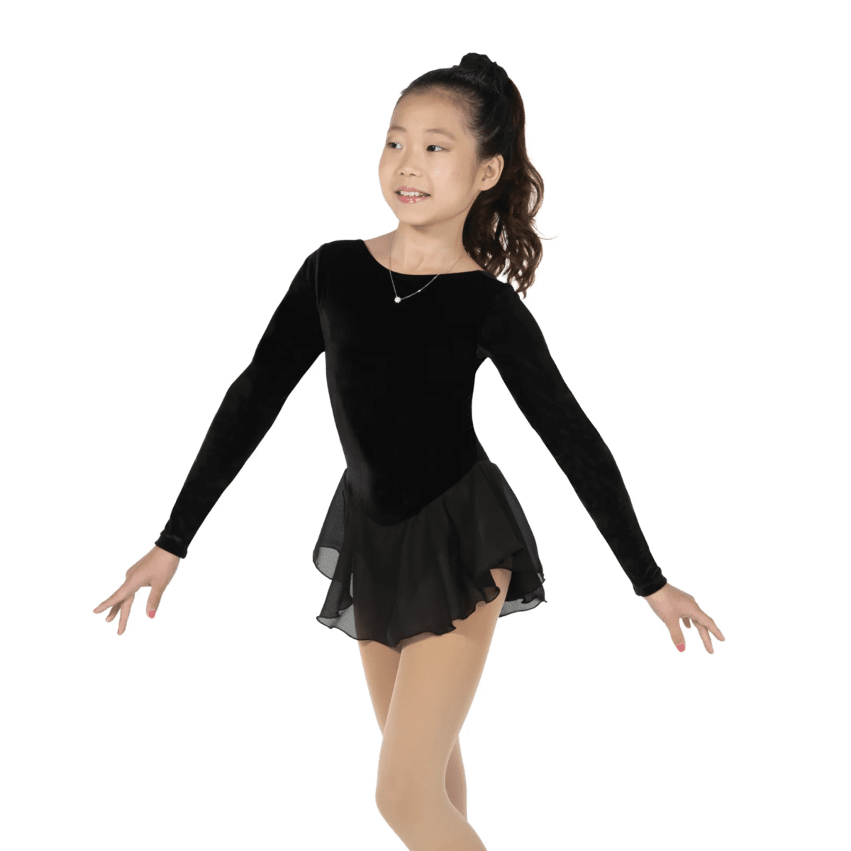 688 Skatesong Dress Svart