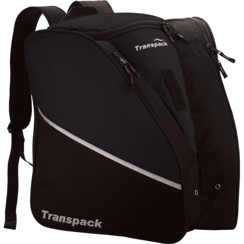 Transpack Skridskoryggsäck Svart