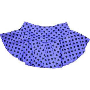 K02 Lilaprickig kjol